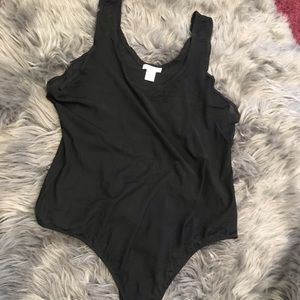 Sheer Black Body Suit